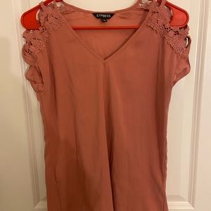 Express satin top